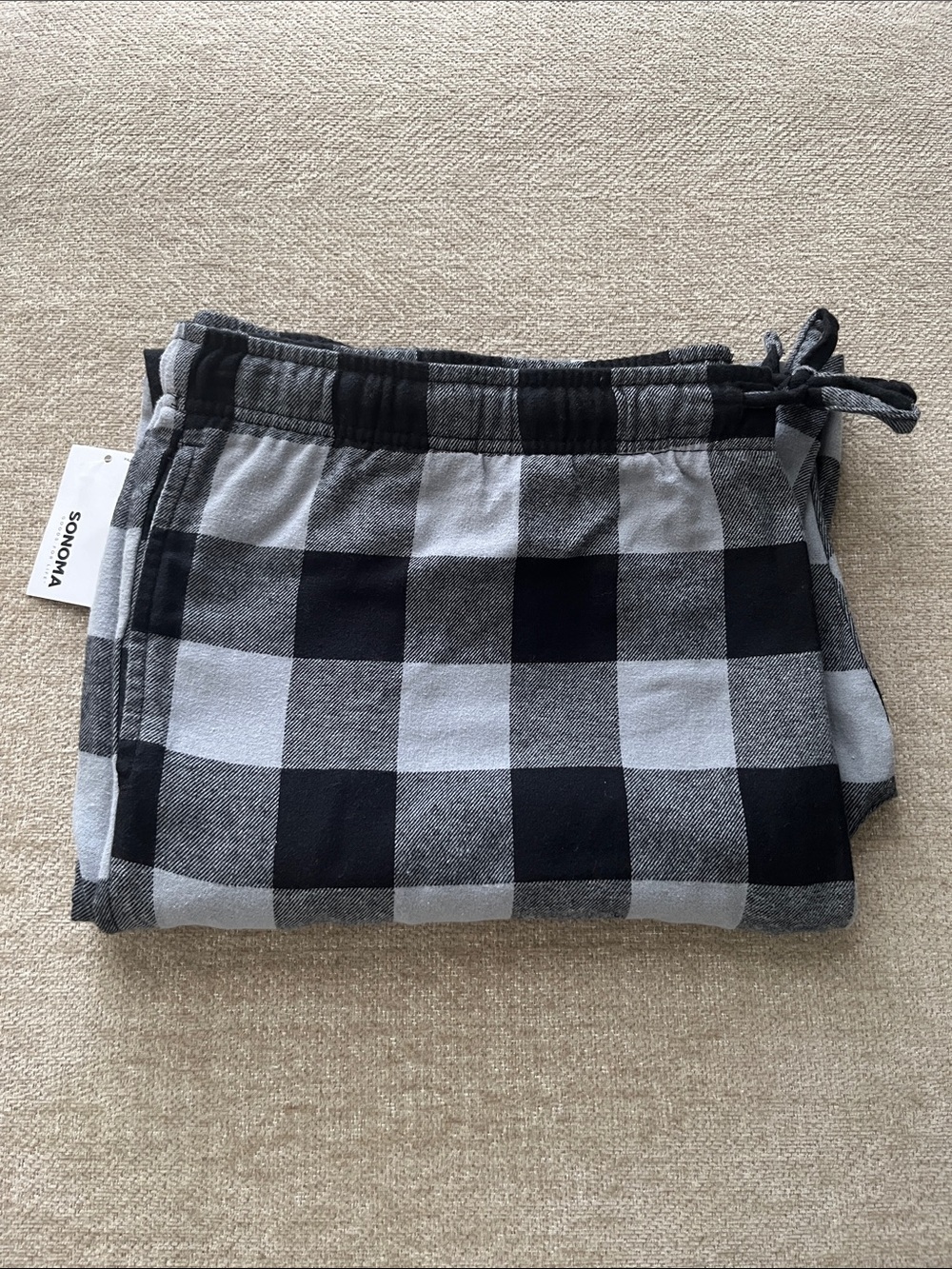 XXL, Sonoma, Essential Flannel, Checkered PJ Pants